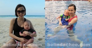 Us at Club Med Bintan. Enjoying the sun, sea and sand! 