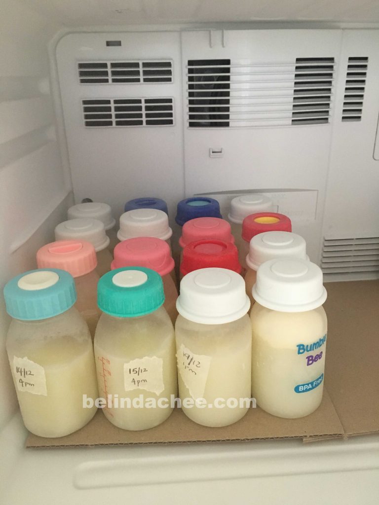 Frozen 'medicated' breastmilk which I am still not willing to throw out....